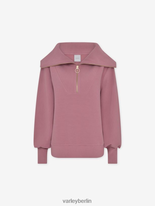 Varley Vine-Pullover mit halbem Reißverschluss Frauen B2X2PN89 Nostalgie stieg Bekleidung