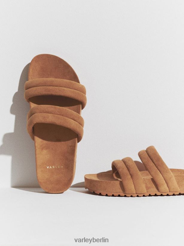 Varley Giles Quilted Slides 2.0 Frauen B2X2PN490 Pfifferling Folien