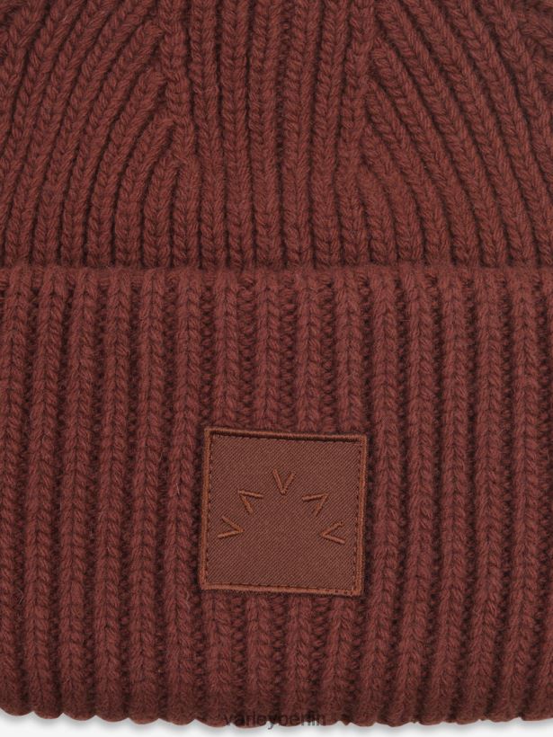 Varley Cresta-Rippmütze Frauen B2X2PN522 Schokolade Zubehör