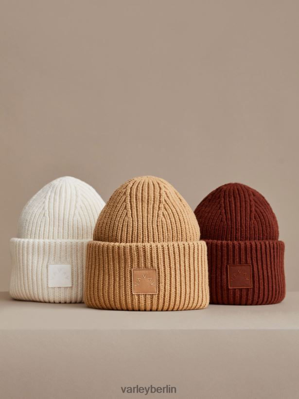 Varley Cresta-Rippmütze Frauen B2X2PN522 Schokolade Zubehör