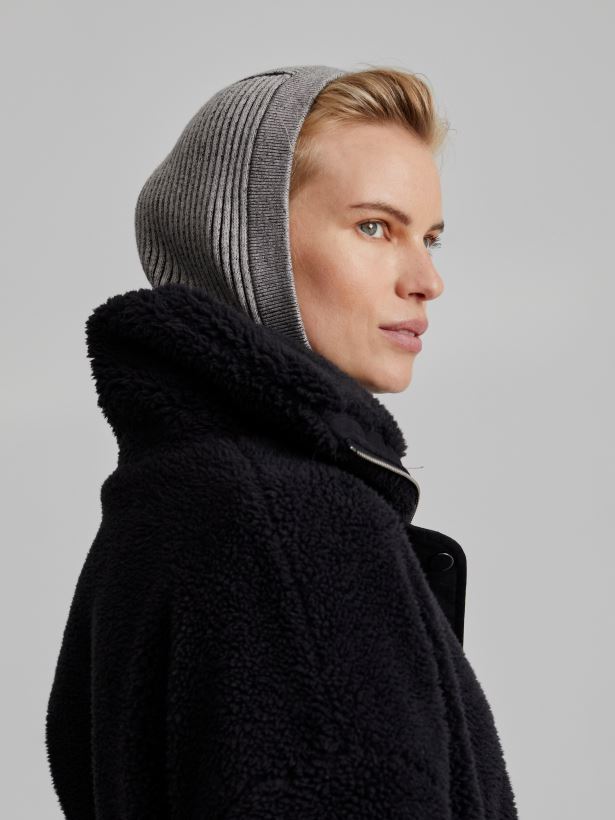 Varley Ford Strickkapuze Frauen B2X2PN515 grau Zubehör